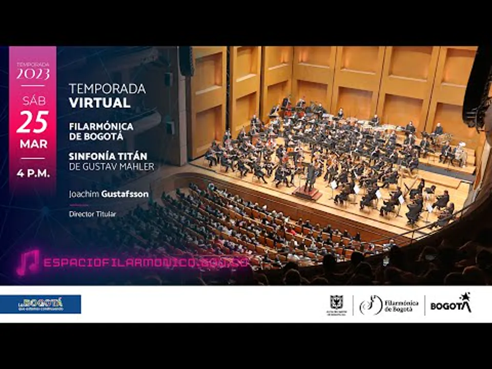 Miniatura oficial del concierto de la Sinfonía número 1 Titán de Mahler